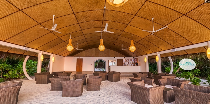 梦境岛 Dreamland Island,dining时间(  )美食攻略 日落酒吧--Sunset Bar ,方便大家选岛(海岸线假期一级代理提供),海岛马尔代夫maldives